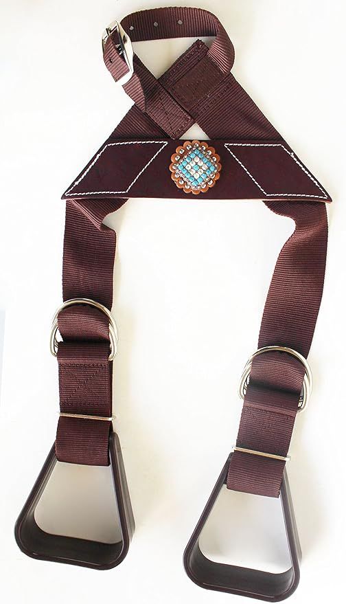 Horse Saddle Western Show Buddy Stirrups Kids Child Youth Pony Rodeo 5138CO504 | Amazon (US)