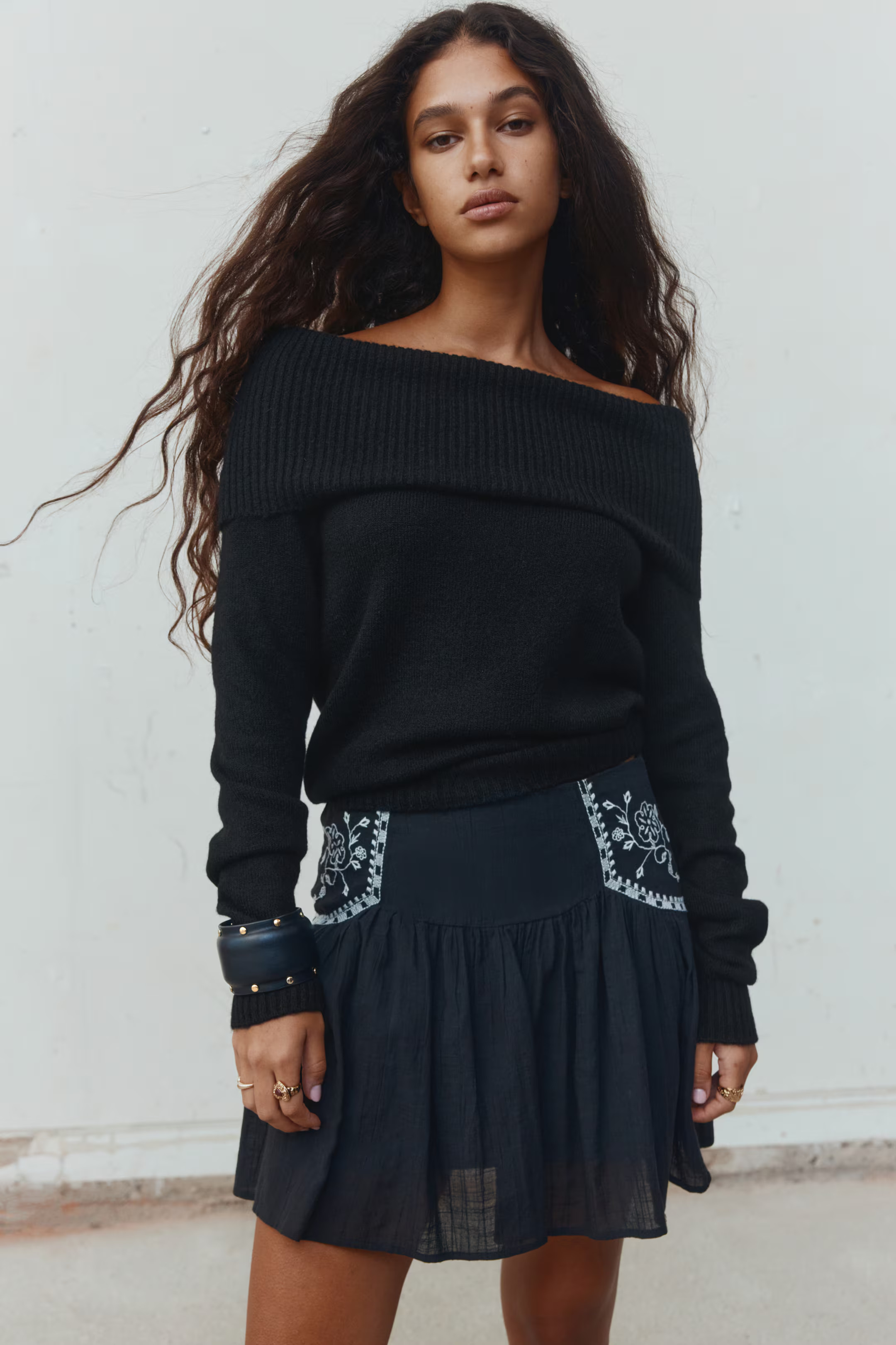 Off-the-Shoulder Sweater | H&M (US + CA)