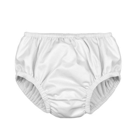 i play Baby Solid Pull-up Reusable Swim Diaper - White | Target