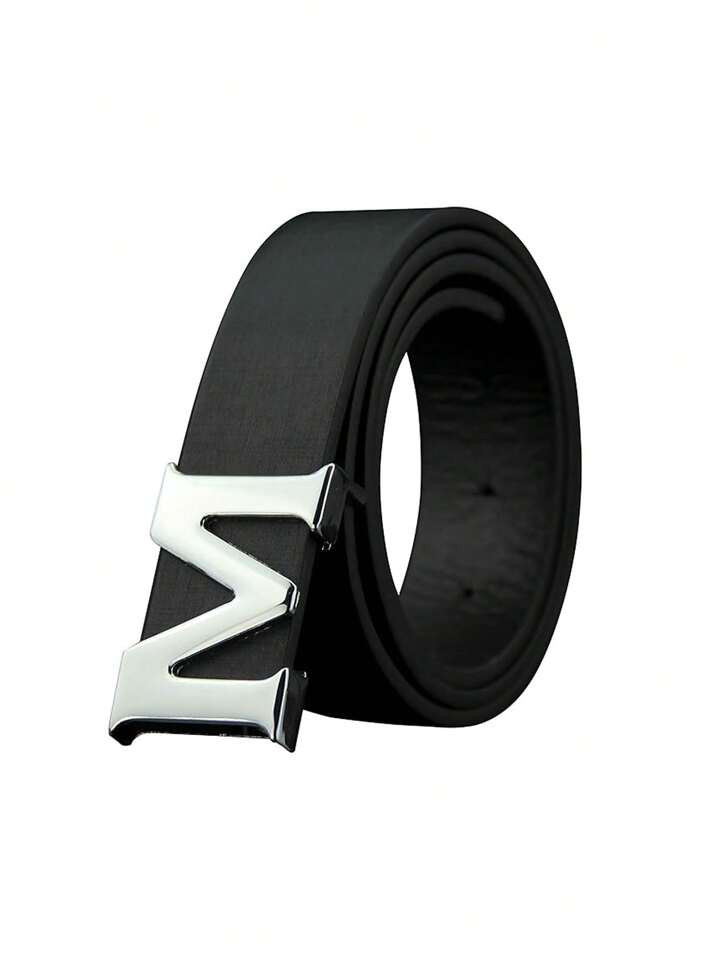 1 stuk Heren Afneembaar M Tekst Riem met gesp - In de mode Multifunctioneel Accessoire, Geschikt ... | SHEIN