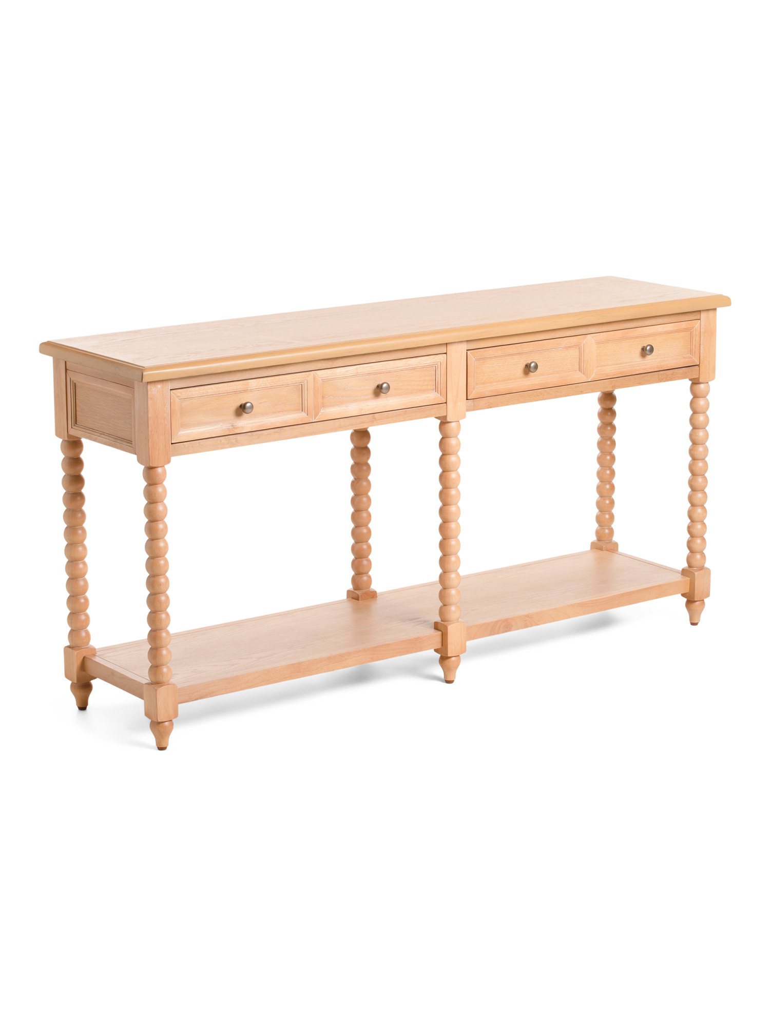 60x16x30.25 Solid Wood Spindle Leg Console Table | Furniture & Lighting | Marshalls | Marshalls