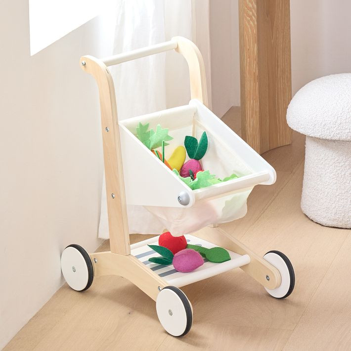 Wooden Shopping Cart | West Elm (US)