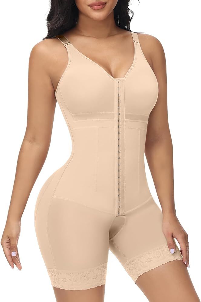 M MYODRESS Fajas Colombianas Moldeadoras Full Body Shapewear for Women Tummy Control Bodysuit Pos... | Amazon (US)