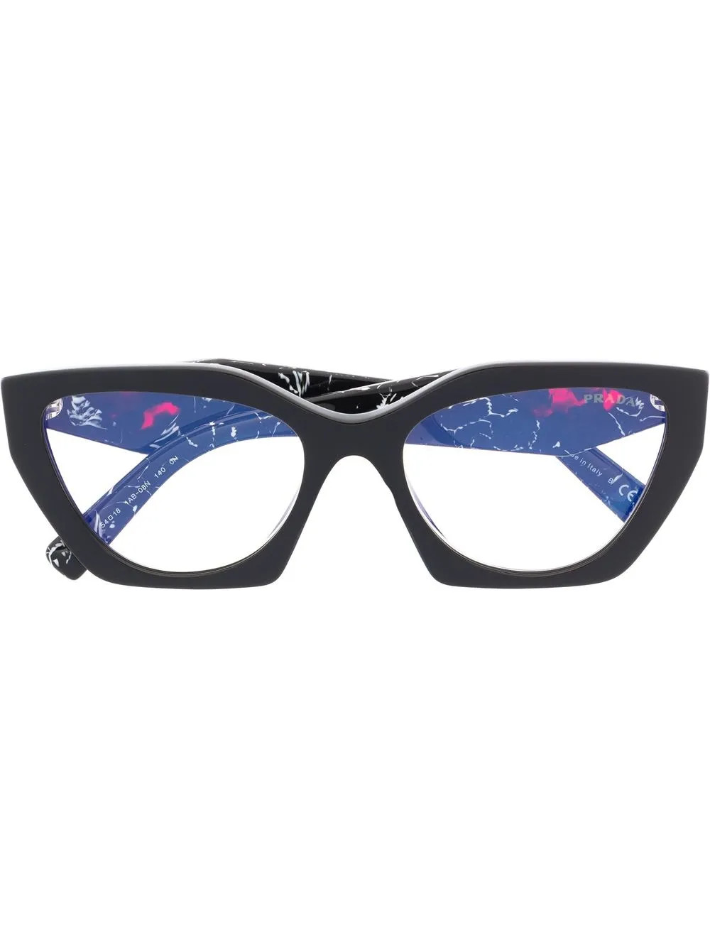 Prada Eyewear Occhiali Con Effetto Tartarugato - Farfetch | Farfetch Global