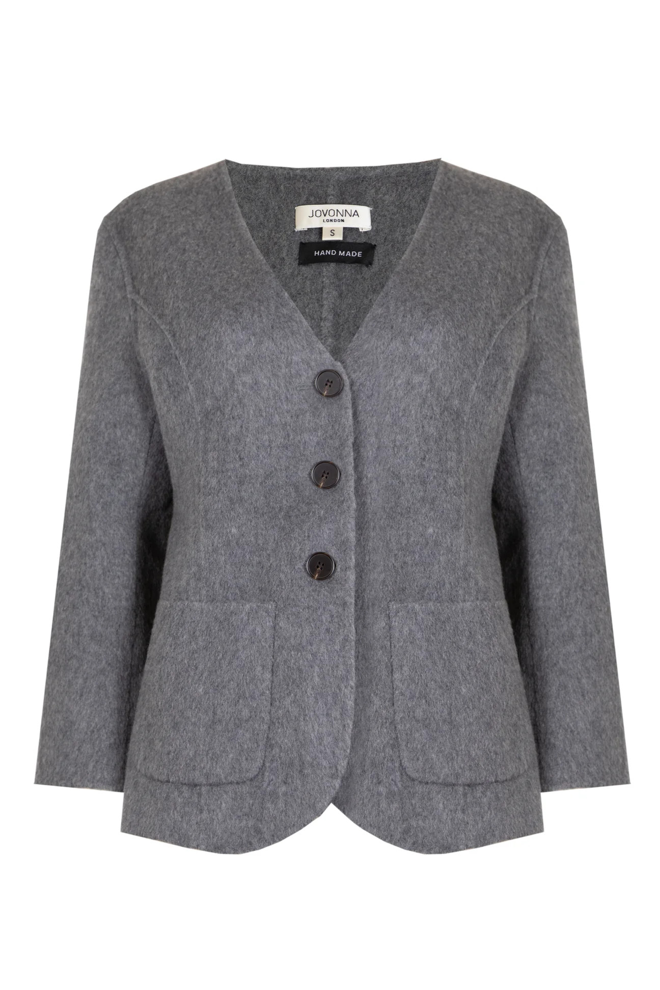 LADY JACKET GREY | Jovonna London