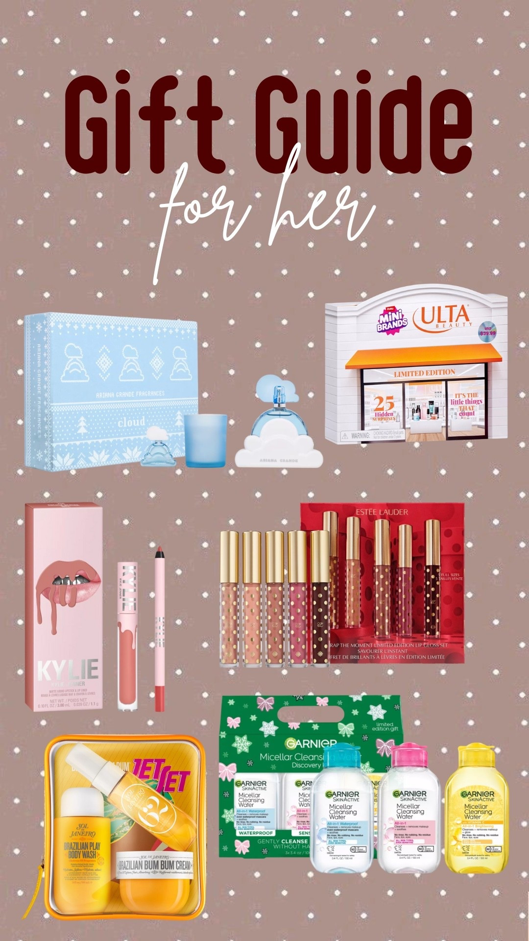 Gift Guide for her!!! Shop beauty sets!! These make the perfect gifts! #giftguideforher #giftguides #beautysets #ultabeauty #beauty #makeup

#LTKGiftGuide #LTKHoliday #LTKselfcare