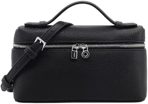 Crossbody Bag for Women Top-Handle Pouch Bag Designer Shoulder Leather Handbag Trendy Purse | Amazon (US)