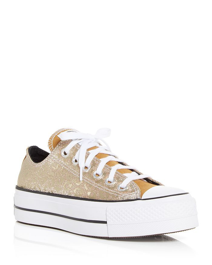 Women's Chuck Taylor All Star Lift Glitter Platform Low Top Sneakers | Bloomingdale's (US)
