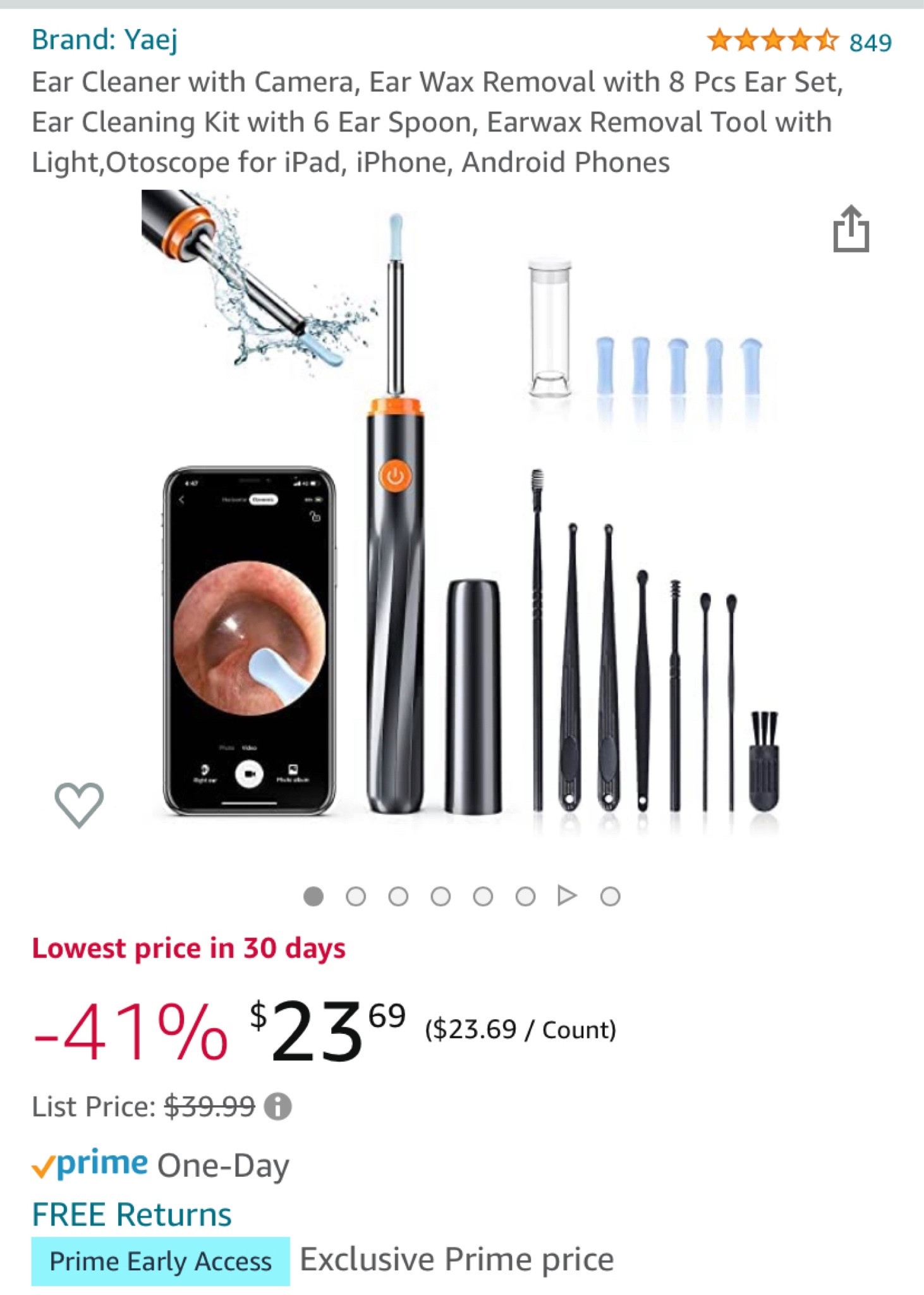 Ear irrigation and camera tool. On sale for Prime Day!

#LTKbaby #LTKunder50 #LTKsalealert