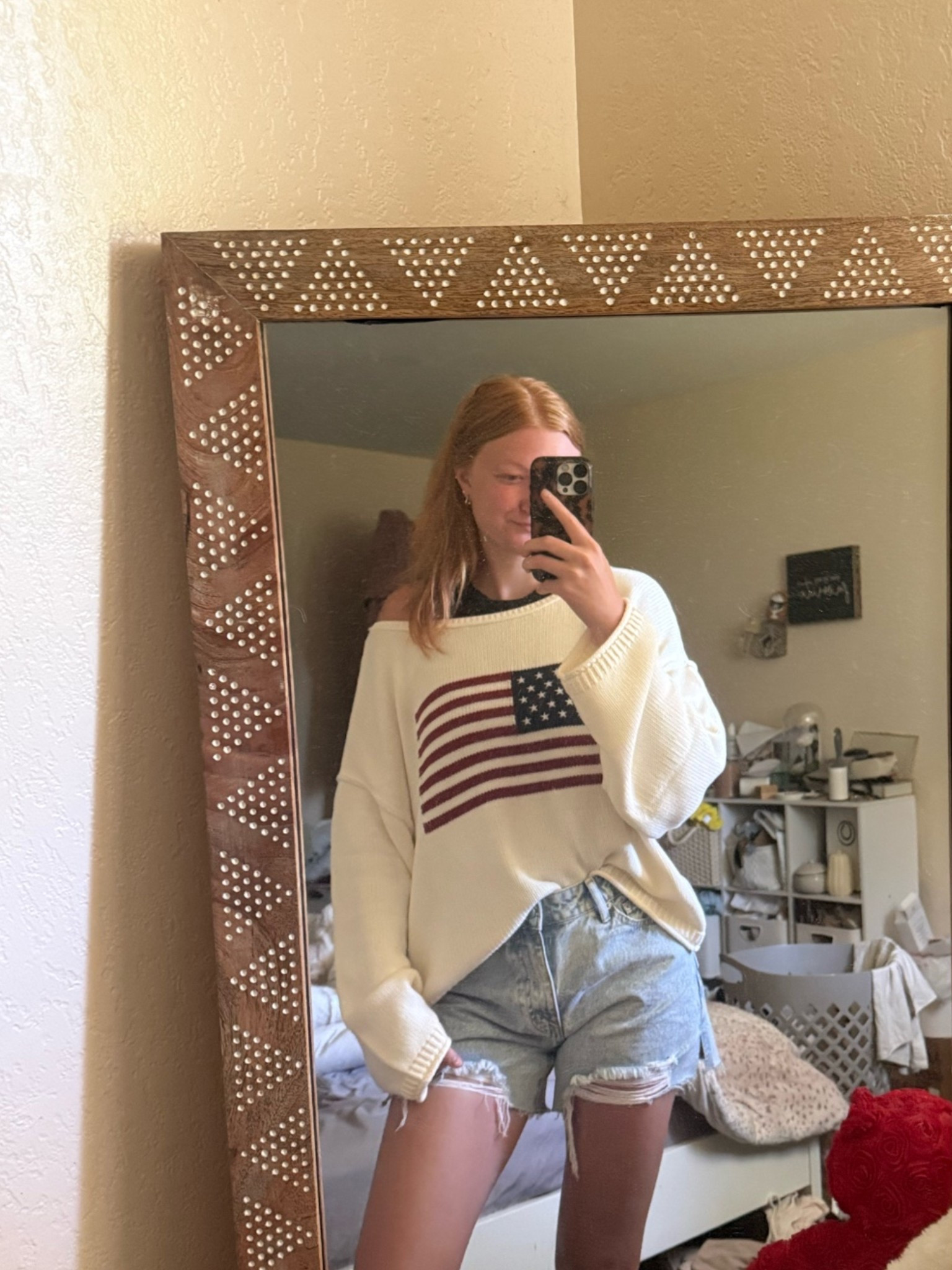 Red white blue, festive for 4th of July weekend❤️🤍💙🇺🇸