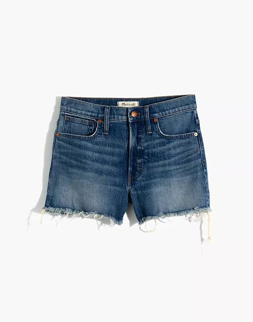 The Perfect Jean Short in Rayburn: Comfort Stretch Edition | Madewell