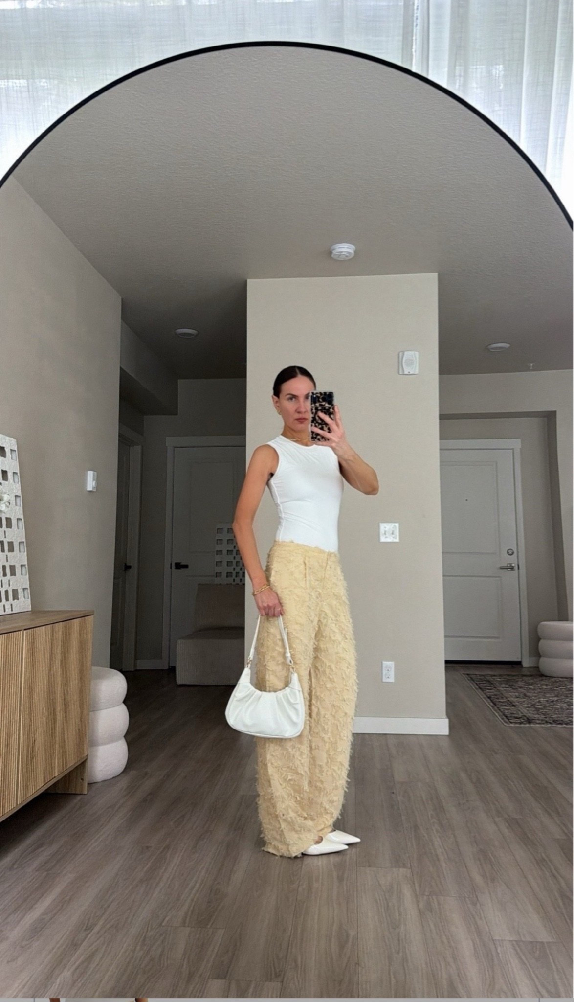wearing size small in top and bottom