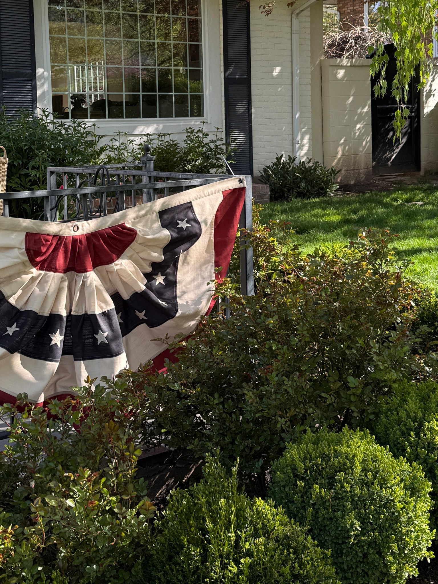 Loving these Pottery Barn flags! This is the 59”  