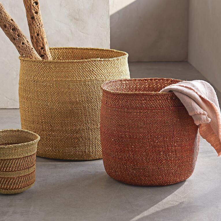 Iringa Solid Basket | Sundance Catalog