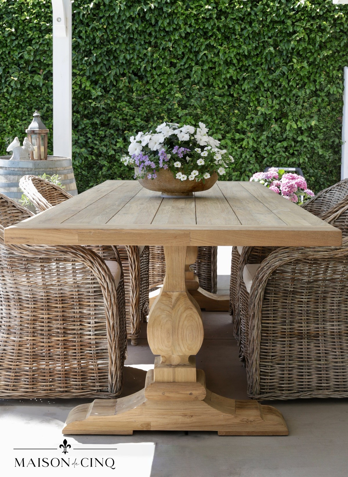 The BEST outdoor table ever is back in stock! Solid teak and huge!

Home decor, outdoor decor, outdoor furniture, patio furniture, summer decor, summer entertaining

#LTKHome #LTKSeasonal