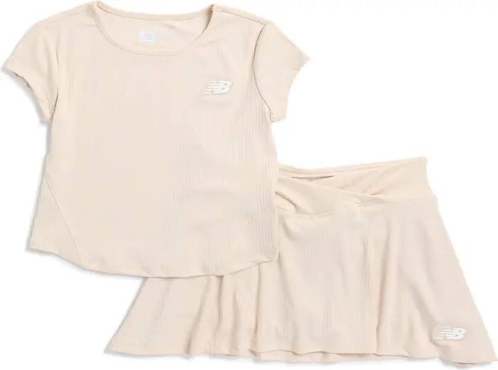 New Balance Kids' Scooter T-Shirt & Skort Set | Nordstromrack | Nordstrom Rack