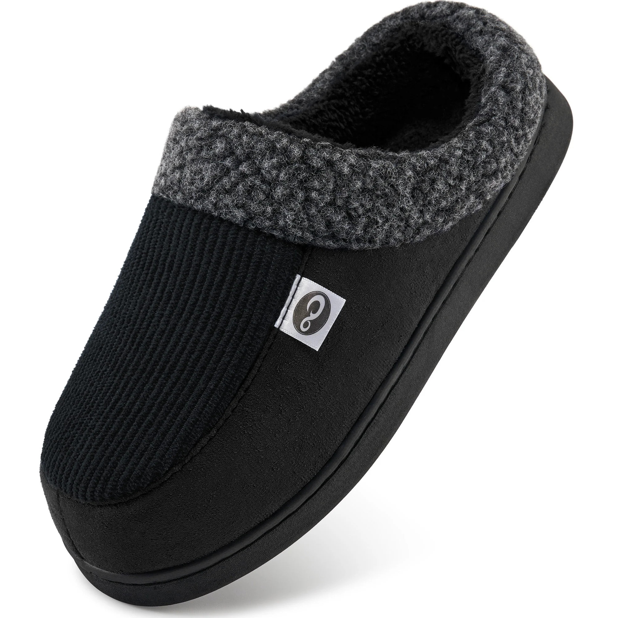 Ablanczoom Mens Slippers: House Shoes Memory Foam Non-Slip Fuzzy Faux Fur Indoor Outdoor Winter S... | Walmart (US)