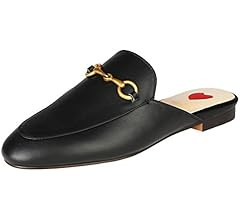 Arqa Mules for Women Leather Slip On Mule Backless Low Heel Loafers Slide Slippers | Amazon (US)