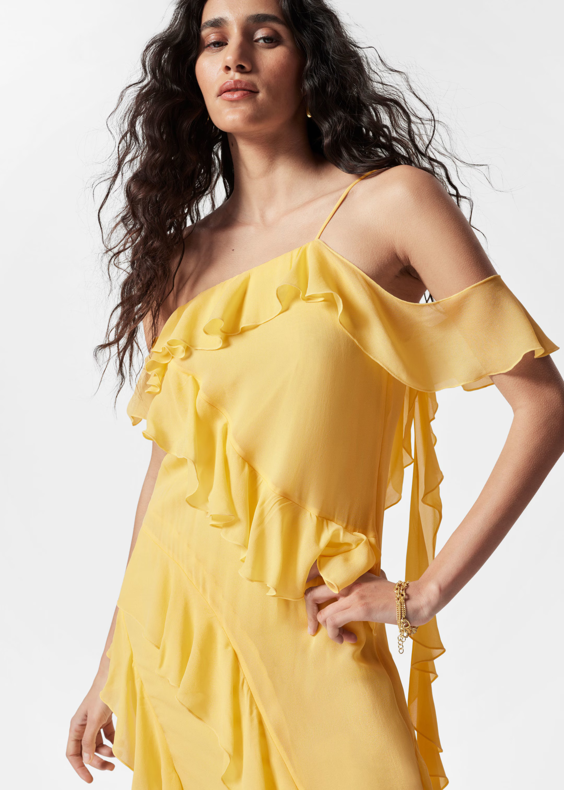 Ruffle Maxi Dress | & Other Stories UK