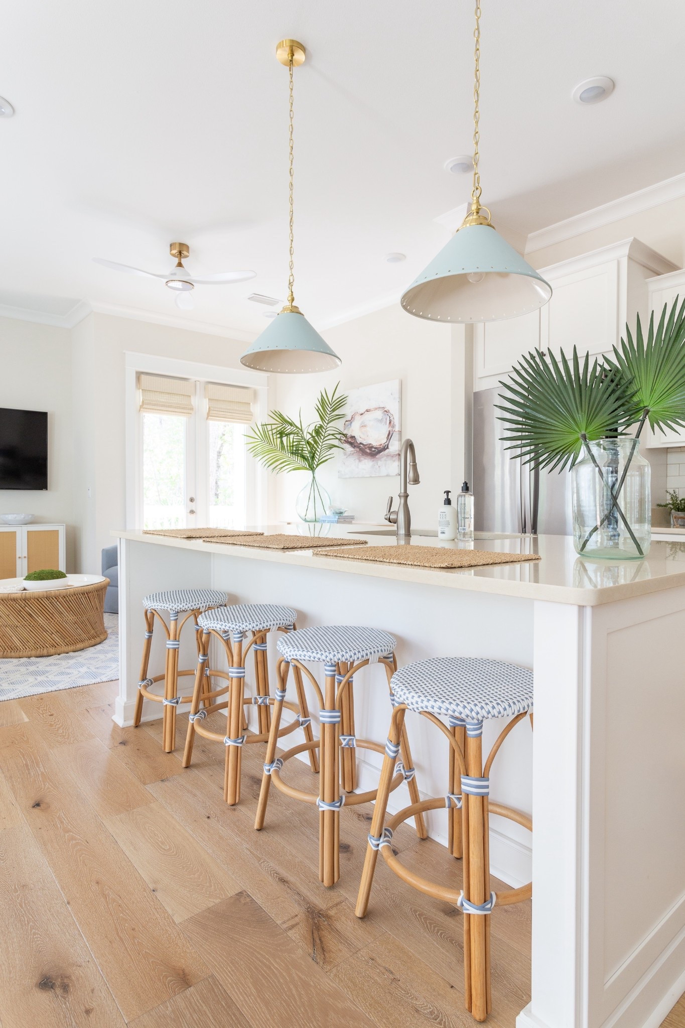 We loved these counter stools so much we’ve now used them in three different projects! I love that they offer this version (in multiple colors), stripes and solids! 

#LTKHome #LTKSaleAlert #LTKSeasonal