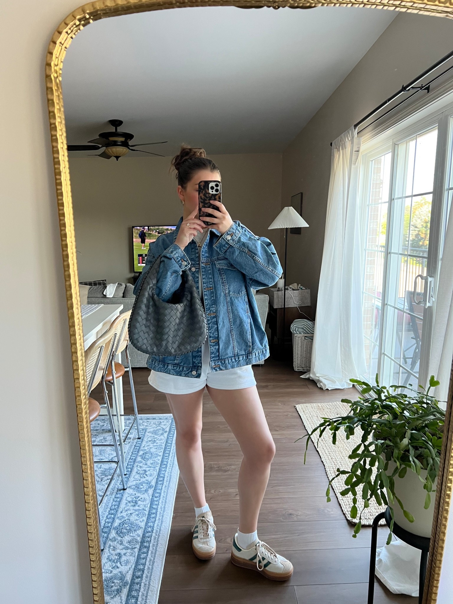 ootd for errands - this asos denim jacket is the perfect oversized fit. wearing an xl!!