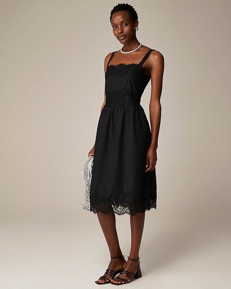 Philomena dress in cotton poplin | J. Crew US