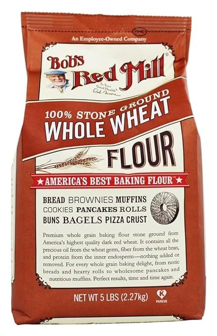Bob's Red Mill, Whole Wheat Flour, 5 lb | Amazon (US)
