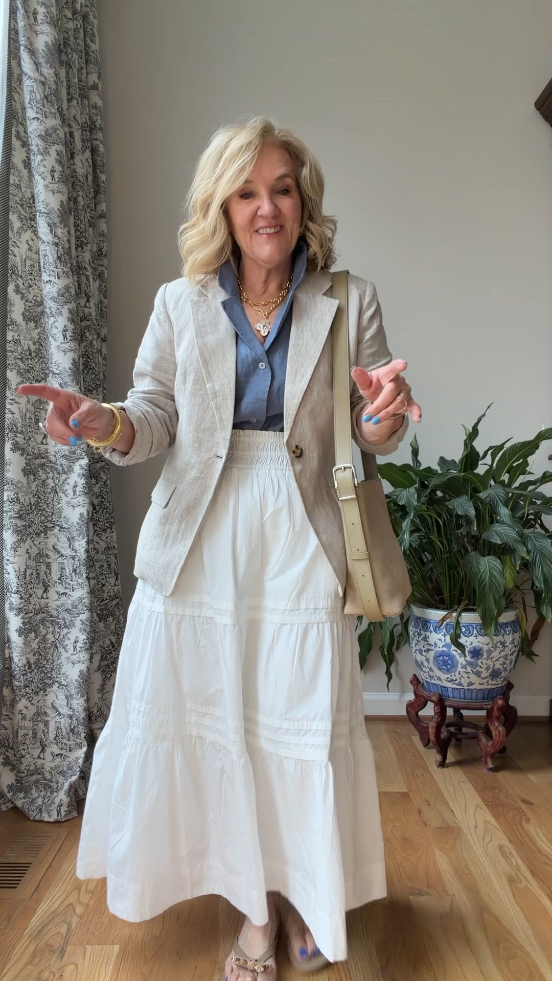 Fresh spring styles to bring you all through the season. Work office outfits, vacation outfits, everyday casual style all included!

Sizing
Wearing size medium in most see notes below
Linen slip skirt size down if inbetween
Jeans size 29 waist inseam 28
White tee I did size up to a large
@Quince 

#LTKWorkwear #LTKOver40 #LTKSeasonal

#LTKSeasonal #LTKPetite #LTKOver40