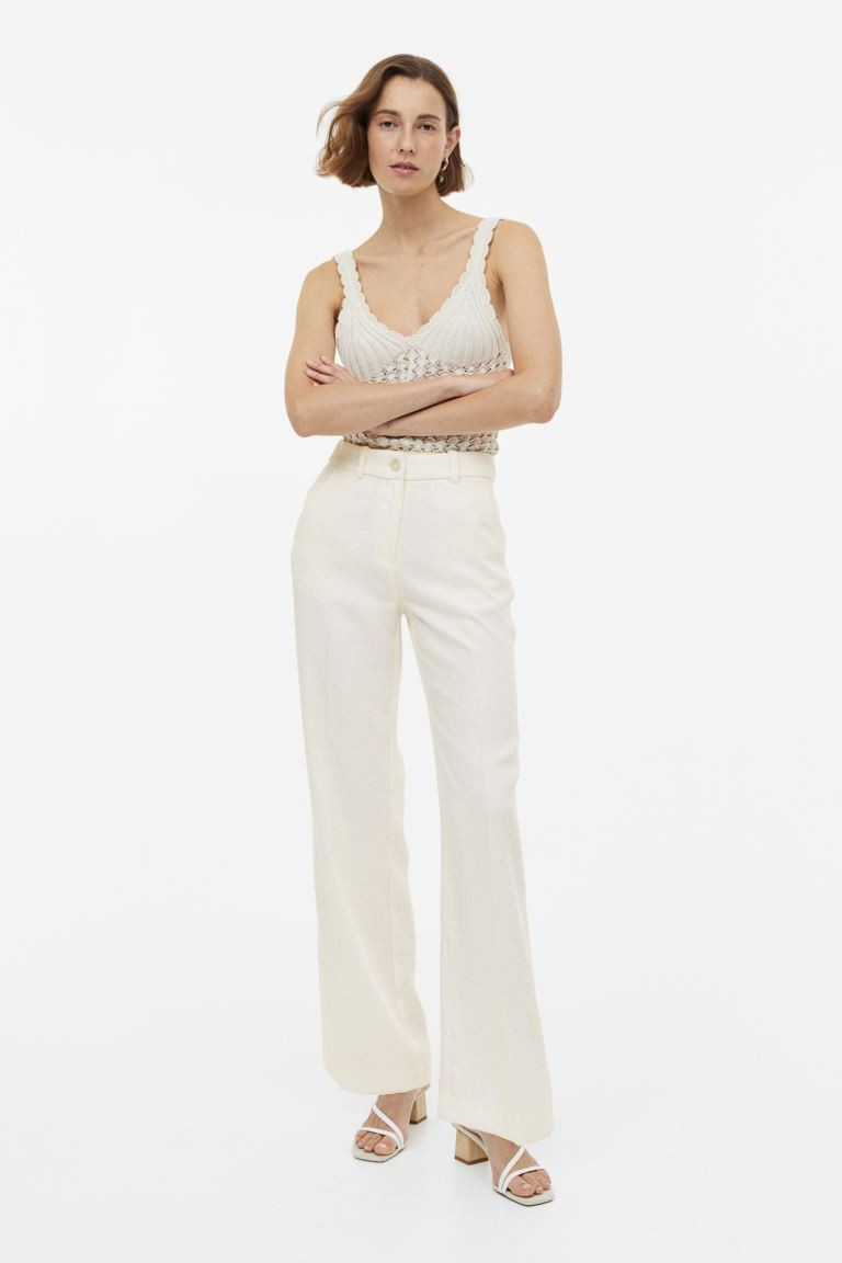 Pantalon droit | H&M (FR, IT, ES, PT, BE)