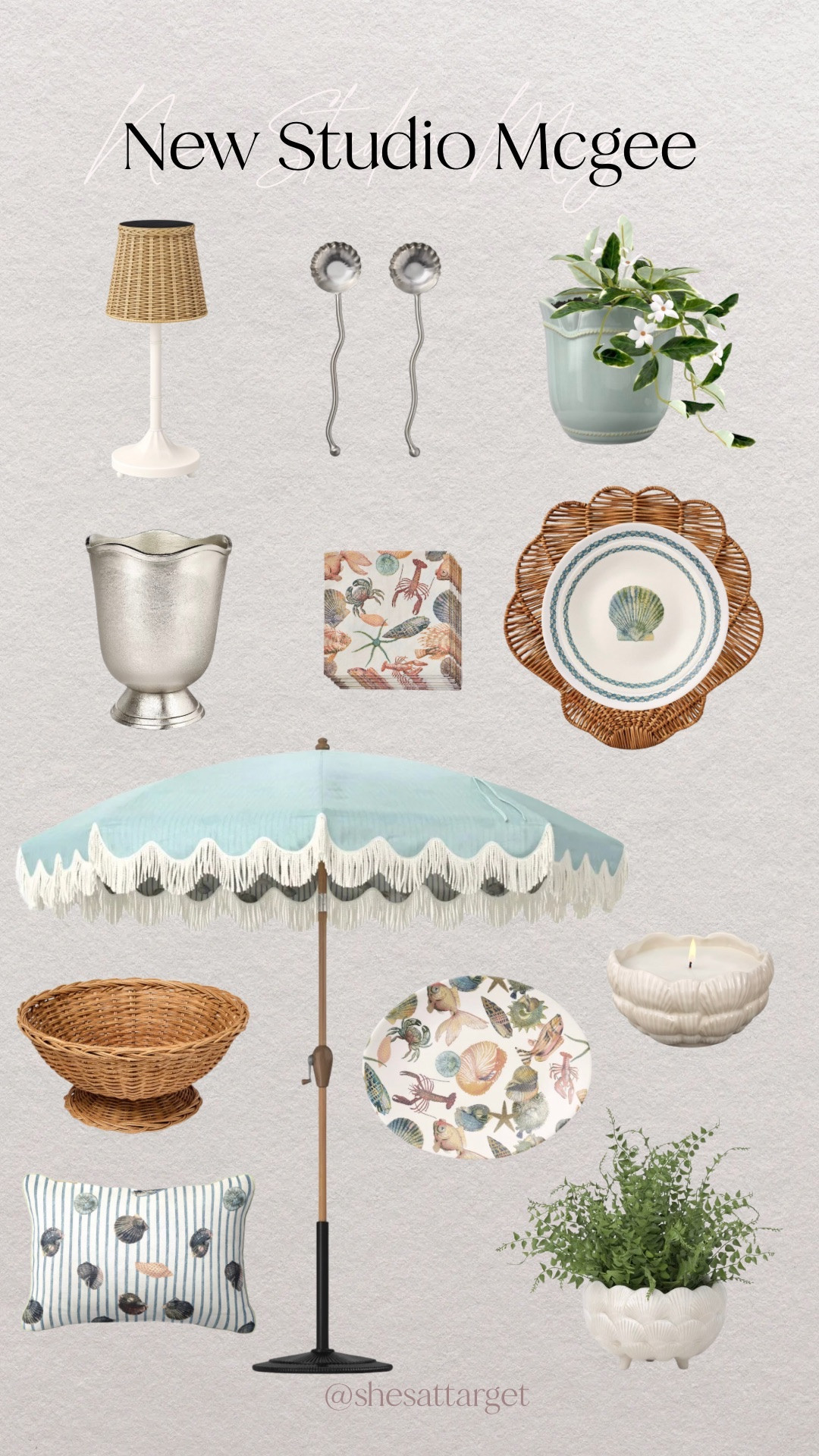 New Threshold Designed with Studio McGee at Target! Cutest coastal outdoor dining and hosting!

#LTKHome