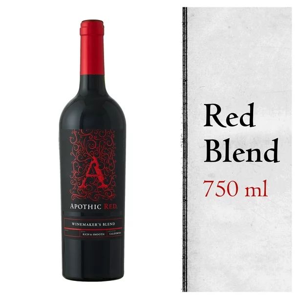 Apothic Red Blend Wine, 750mL Bottle | Walmart (US)