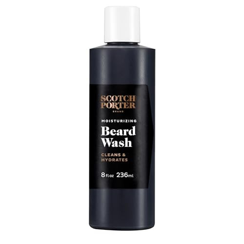 Scotch Porter Moisturizing Beard Wash – Cleanse, Refresh, Hydrate & Soften Coarse, Dry Facial Hair while Protecting Skin for a Fuller/Healthier-Looking Beard – Original Scent, 8 oz. Bottle | Amazon (US)