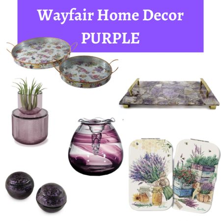 Purple home decor, purple home accessories, trays, office organizer, organization tool

#LTKhome #LTKstyletip #LTKunder50