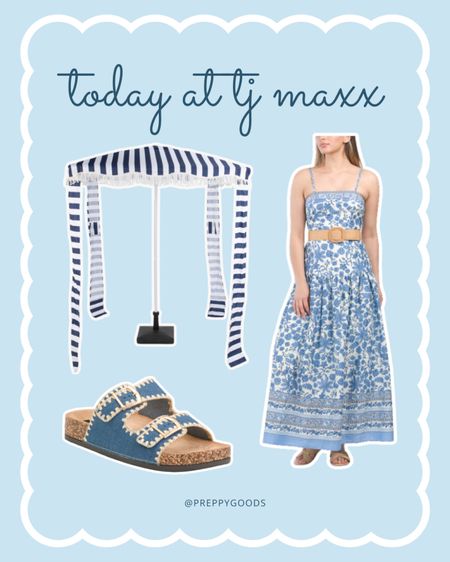 A few TJ Maxx finds I am obsessed with! How pretty is this dress? And such a steal on these summer sandals. 

#LTKStyleTip #LTKShoeCrush #LTKWorkwear