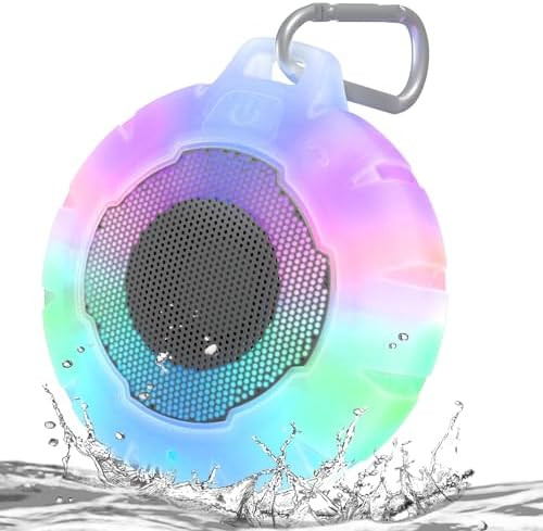 HEYSONG Waterproof Shower Bluetooth Speaker, Durable & Portable with Clear Sound, Ideal for Showe... | Amazon (US)