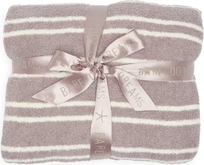 Barefoot Dreams® CozyChic® Double Stripe Throw Blanket | Nordstromrack | Nordstrom Rack