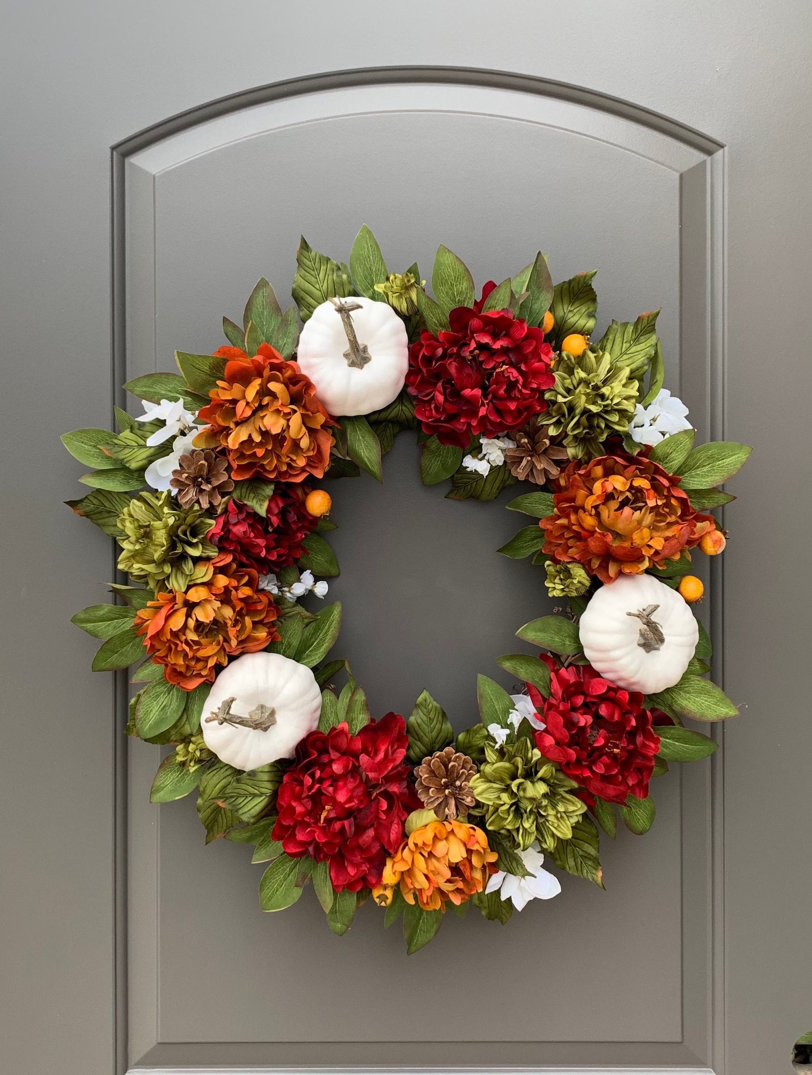 Wreath Fall, Fall Wreaths, Fall Peony Wreath, Fall Wreath, Pumpkin Wreath, Fall Wreaths for Front... | Etsy (US)