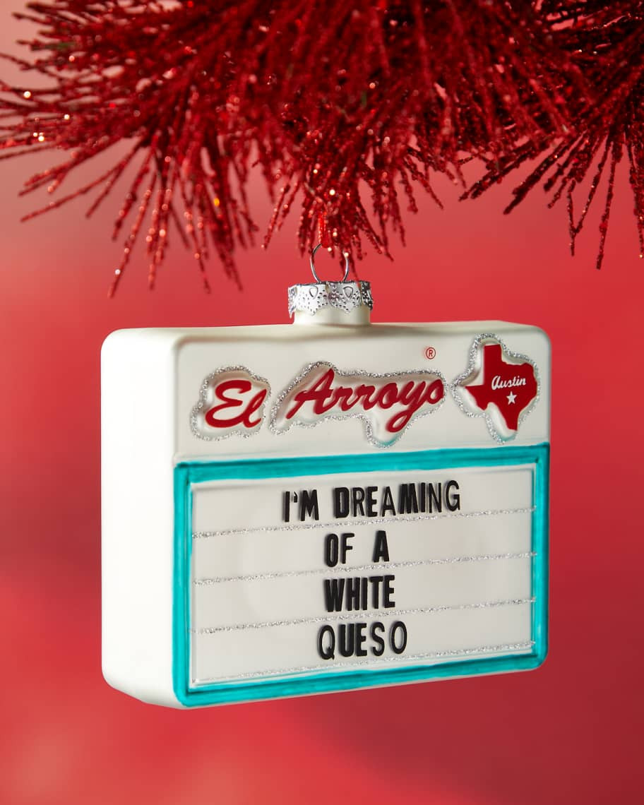 El Arroyo White Queso Christmas Ornament | Neiman Marcus