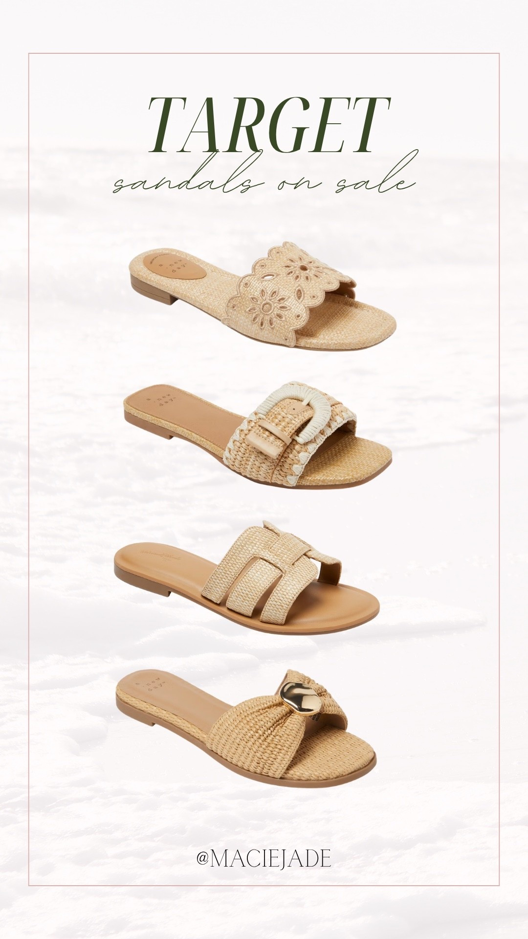 Target sandals on sale today! Super cute and affordable picks 🌸

Target finds, target find, target sale, summer sandals, spring sandals

#LTKSeasonal #LTKSaleAlert