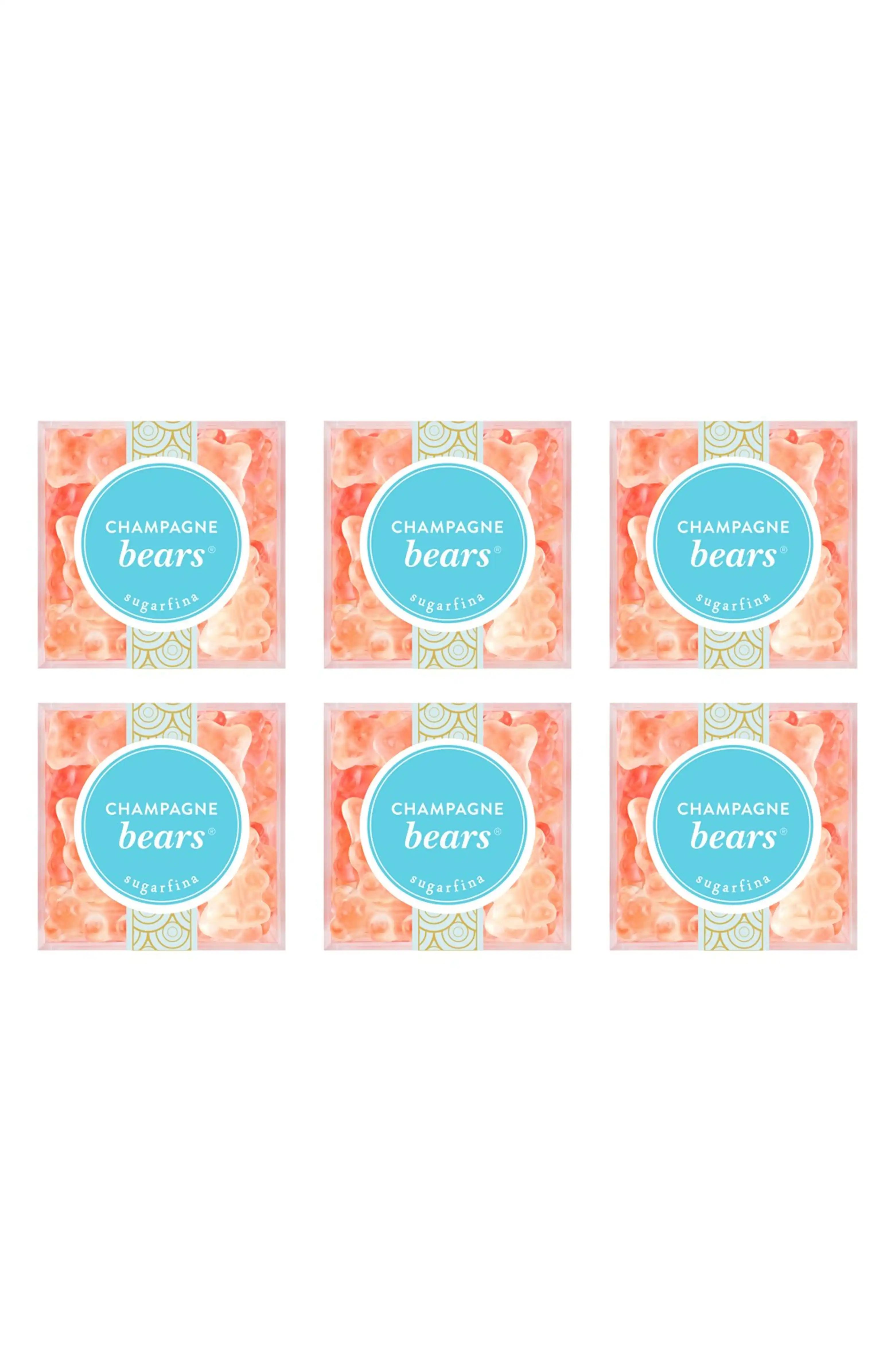 Set of 6 Champagne Bears® Candy Cubes | Nordstrom