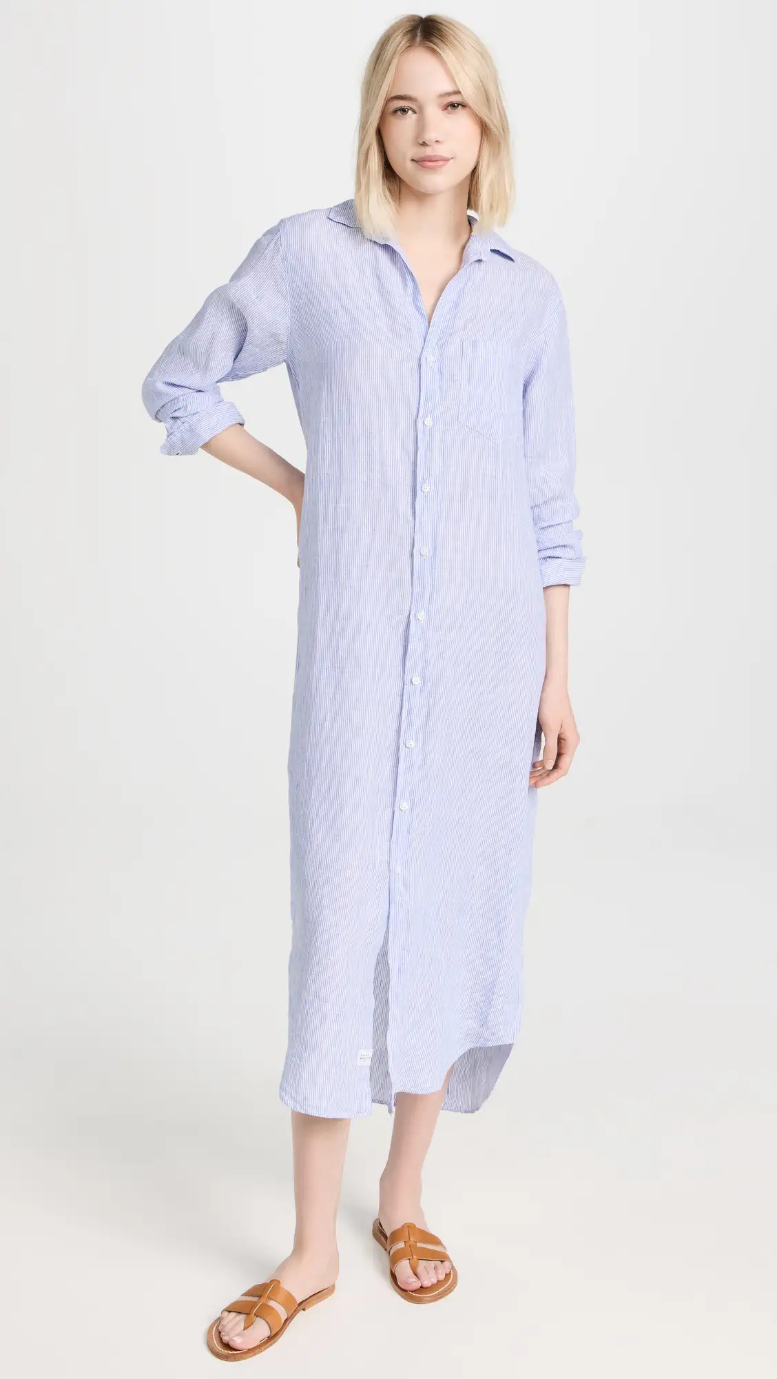 Frank & Eileen Rory Woven Long Dress | Shopbop | Shopbop