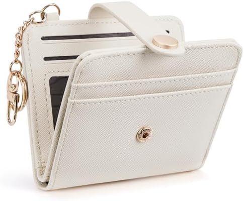 POIUGOYA Slim Wallet for Women,RFID Blocking Bifold Credit Card Holder with Zipper Coin Pocket,ID... | Amazon (US)