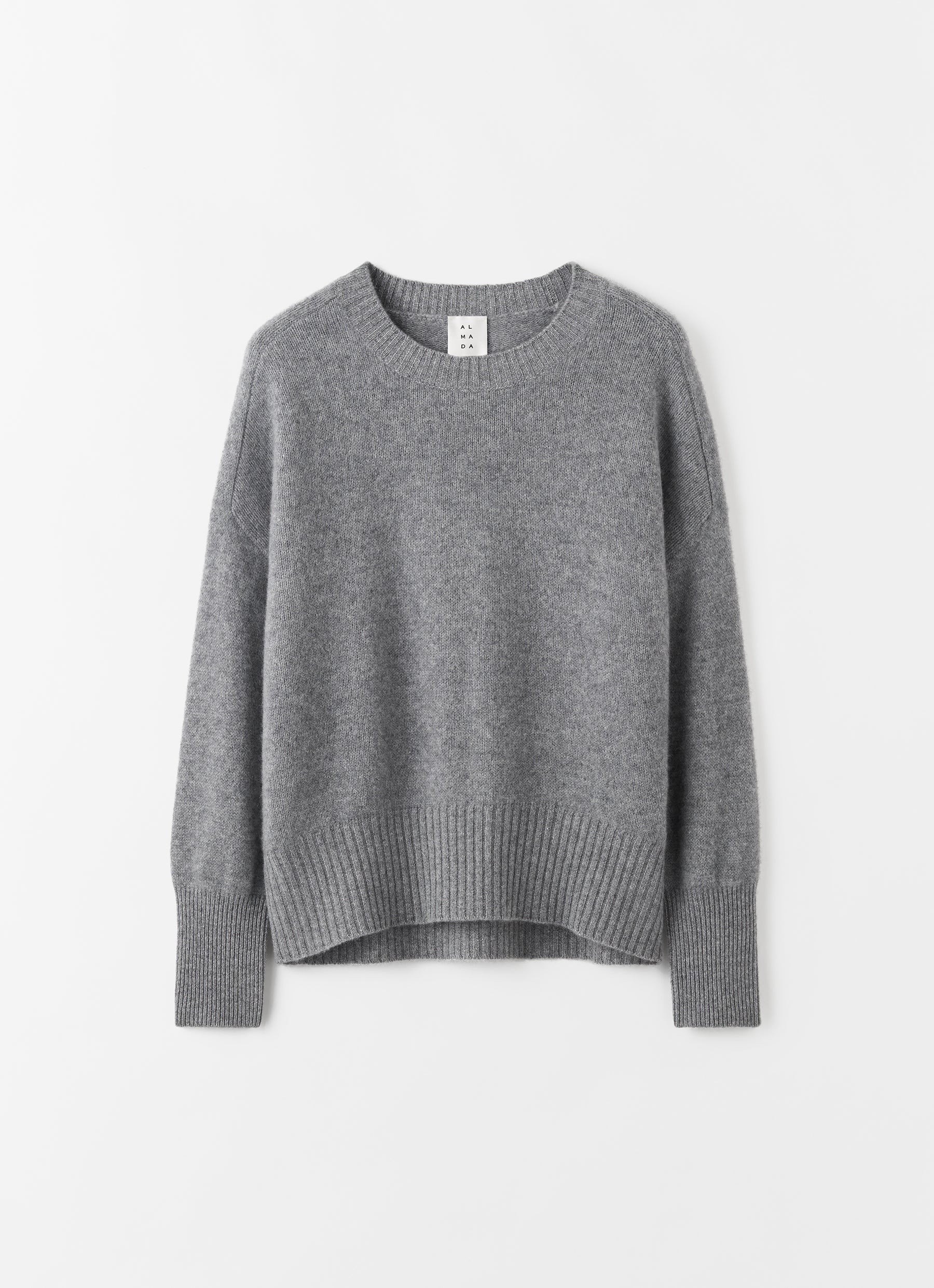 Mica Crewneck Sweater, grey | Almada Label
