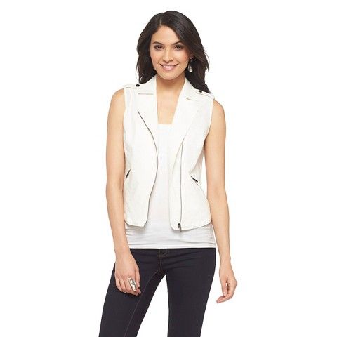 Moto Vest White - Mossimo | Target