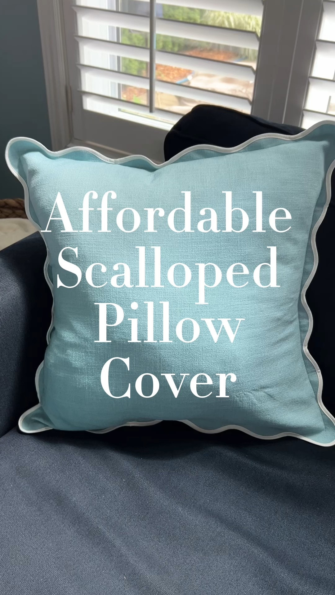 Add a touch of charm with this beautiful scalloped pillow cover. It's the little details that make a room feel so special!
Affordable finds, living room, interior styling, home decor

#LTKFindsUnder50 #LTKHome #LTKStyleTip