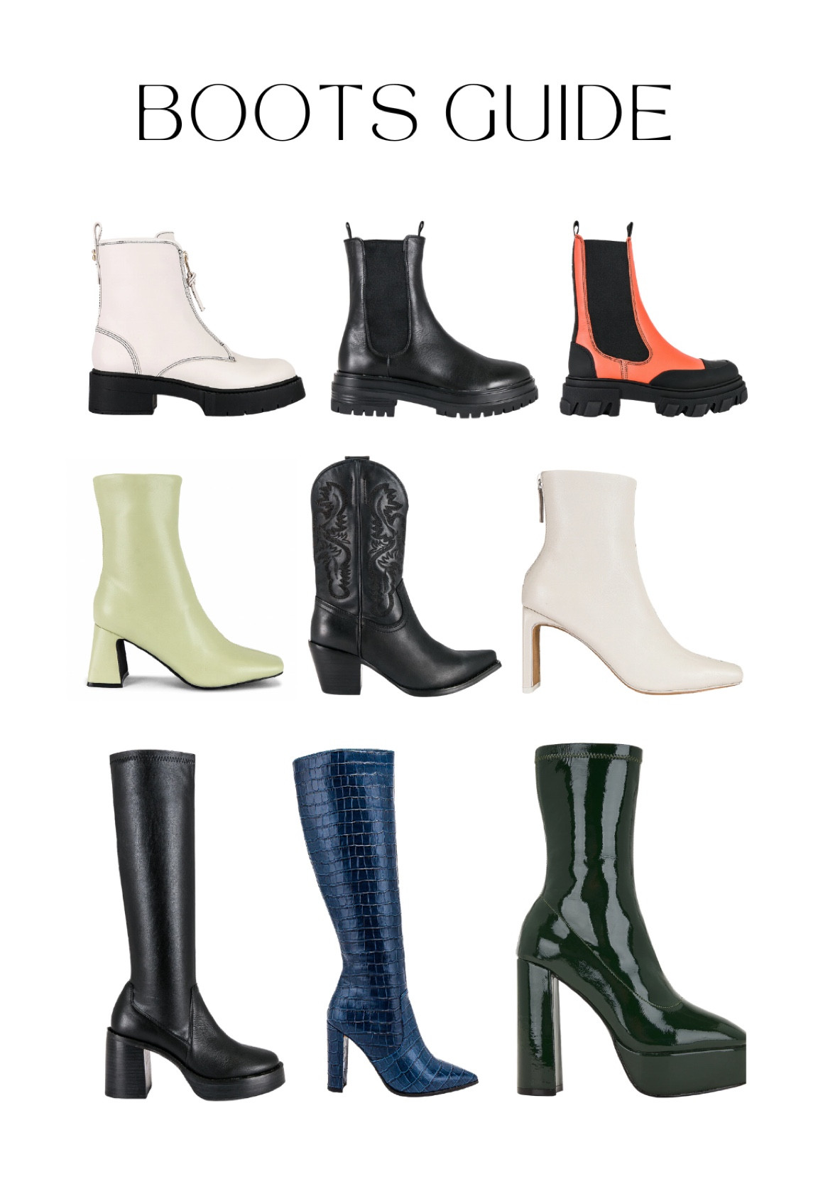 Shopping Guide: Fall Boots 

#LTKfit #LTKstyletip #LTKshoecrush