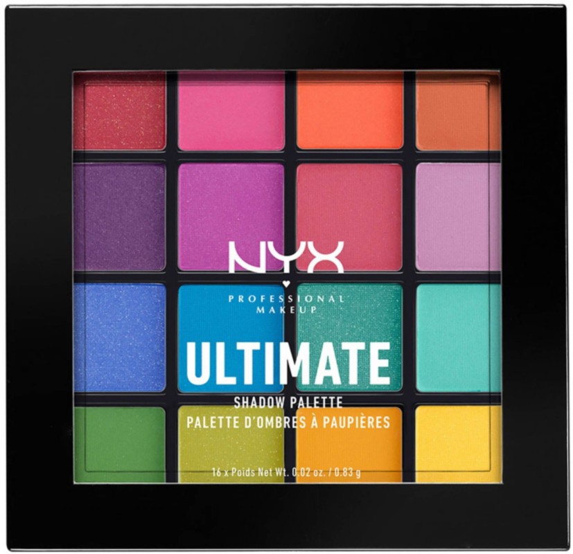 NYX Professional Makeup Brights Ultimate Shadow Palette | Ulta Beauty | Ulta