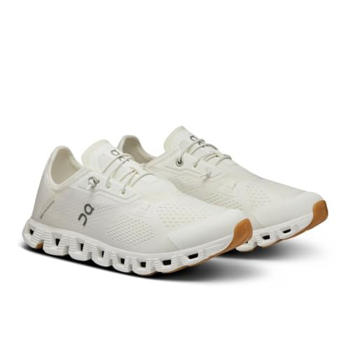 On Women's Cloud 5 Coast Sneakers, Undyed-White | White, 10.5 Medium US | Amazon (US)