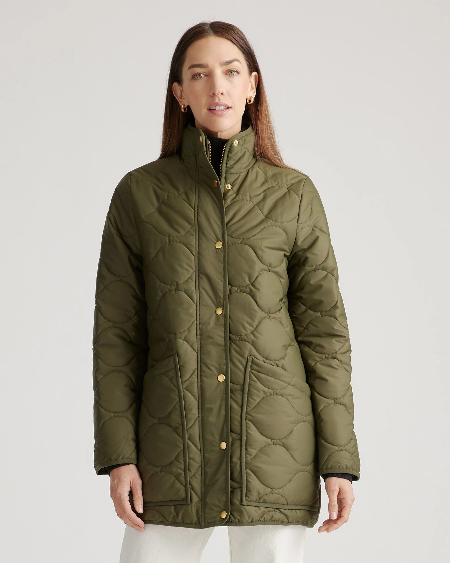 Featherless Quilted Long Puffer Jacket | Quince