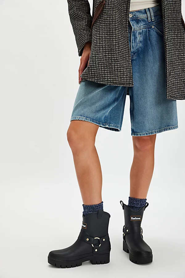 Barbour Elley Harness Wellington Boots | Free People (Global - UK&FR Excluded)